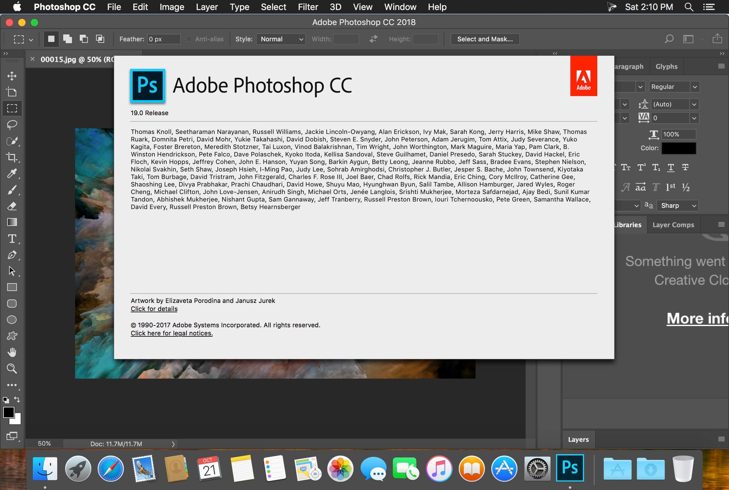 adobe photoshop cc 2017 for mac